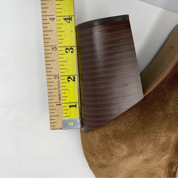 Sam Edelman Blake suede ankle boots cinnamon‎ size 9.5 chocolate brown - Picture 8 of 10